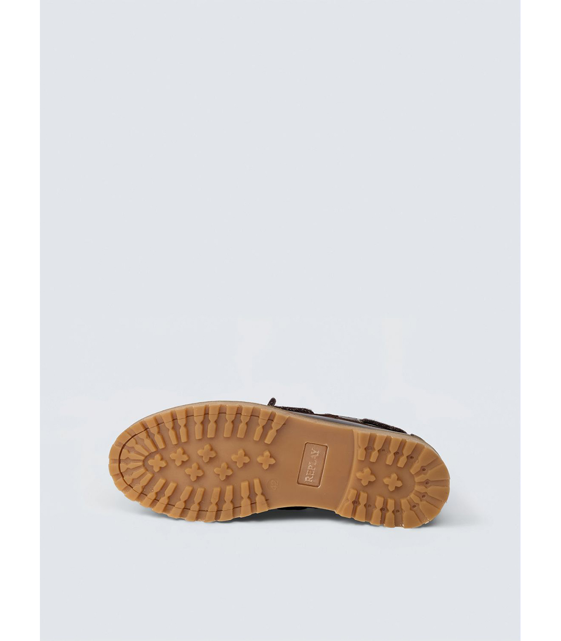 レースアップレザーローファー 詳細画像 ブラウン 6